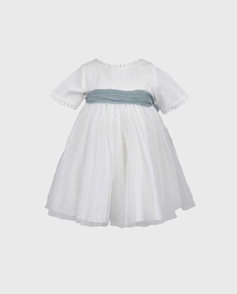 Vestido de manga corta con cinturón en contraste · La Ormiga · El Corte Inglés