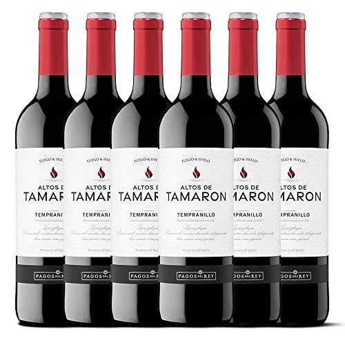 27% DESCUENTO Altos De Tamaron Vino Tinto Tempranillo VTCL 6 Botellas x 750 ml Total: 4500 ml