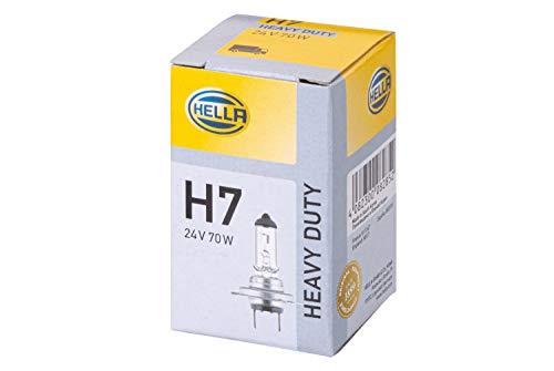 OFERTÓN SUPREMO 71% DESCUENTO HELLA 8GH 007 157 241 Halógena Lámpara H7 Heavy Duty 24V 70W Modelo de zócalo, bombilla incandescente: PX26d caja Cant.: 1