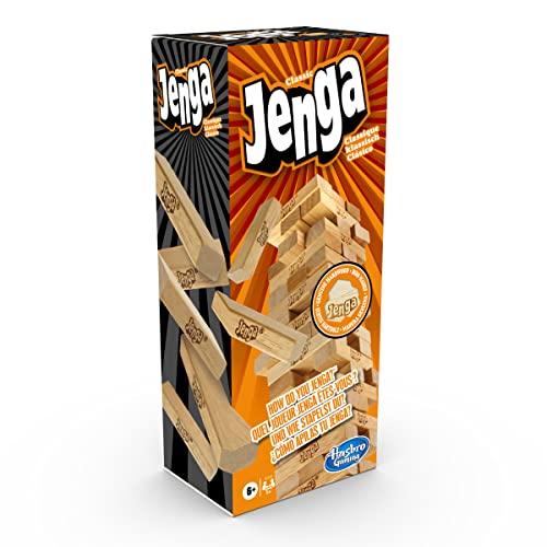 42% DESCUENTO Hasbro Gaming Juego Jenga El Juego Original de Bloques de Madera para Fiestas