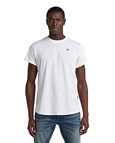 49% DESCUENTO G STAR RAW Lash T Shirt, Camiseta Hombre, Blanco (white D16396 B353 110), M