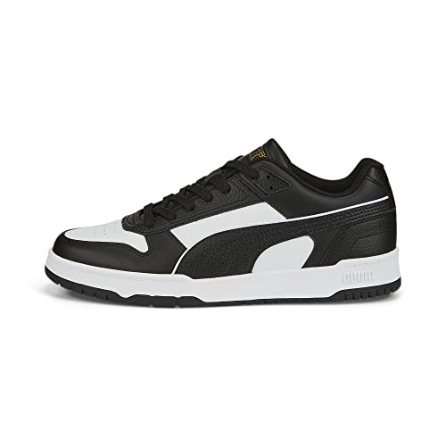 50% DESCUENTO PUMA Unisex Rbd Game Low Zapatillas, Puma Black Puma White Puma Team Gold, 42.5 EU