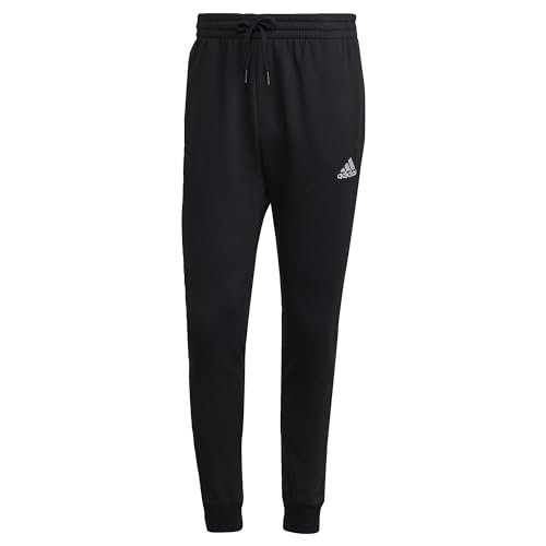73% DESCUENTO adidas Regular Tracksuit Bottoms, Pantalones para Hombre, Negro (Black/White), S