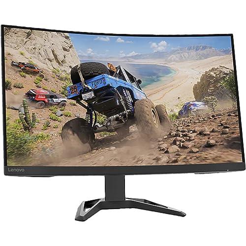 33% DESCUENTO Lenovo G32qc 30 Monitor Gaming Curvo 31.5″ 2K QHD con EyeSafe (VA, 165Hz, 1ms, HDMI+DP, Cable DP, FreeSync Premium, Altavoces) Ajuste de inclinación/Altura Negro