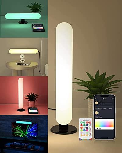 ALANTOP Smart USB Lightbar LED TV retroiluminación con WiFi APP Control para Alexa y Google, lámpara de Plástico, gaming Sync con música, para juegos, decoración, PC, TV