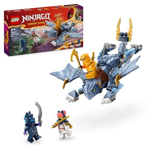 50% DESCUENTO LEGO Ninjago Joven Dragón Riyu de Juguete con 3 Minifiguras de Ninja para el Juego de Roles, Maqueta de Construcción Infantil, Regalo para Niños y Niñas de 6 Años o Más 71810