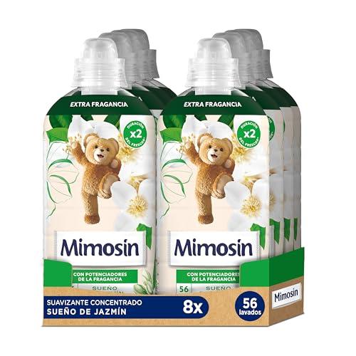 39% DESCUENTO Mimosín Suavizante Concentrado Sueño de Jazmín, 8 x 56 lavados