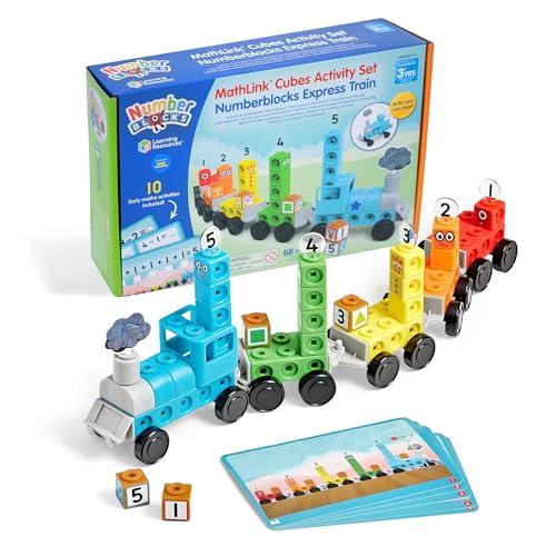 45% DESCUENTO Learning Resources Numberblocks Tren expreso, Juego con Actividades de Cubos MathLink, 3 6, Trenes de Juguete con 10 Actividades de matemáticas, Cubos para Contar de Numberblock, Preescolar