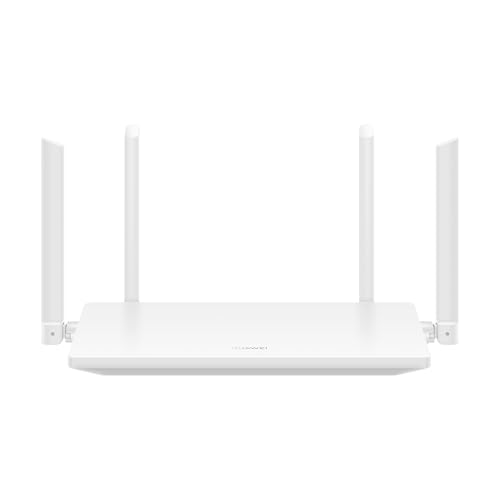 HUAWEI WiFi AX2 Nuevo, Router inalámbrico Dual Band Gigabit Wi Fi 6 AX1500, Seguridad HomeSec™, Ideal para Juegos Xbox/PS4/Steam y 4K, Plug and Play, Exclusivo de Amazon.