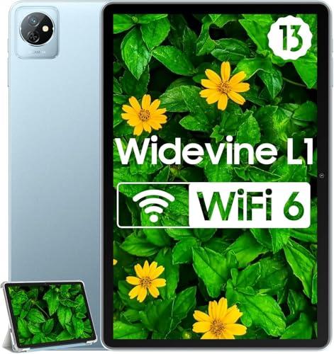 BUENA OFERTA 23% DESCUENTO Blackview Tablet 10 Pulgadas, WiFi6 Tablet Android 13, Tab30WiFi Quad Core Tablets, 6GB RAM 64GB ROM/TF 1TB, Widevine L1 FHD+ Tabletas, Cámara Dual/5100mAh/BT 5.2/Google GMS/Tipo C 2024 PC Tablet