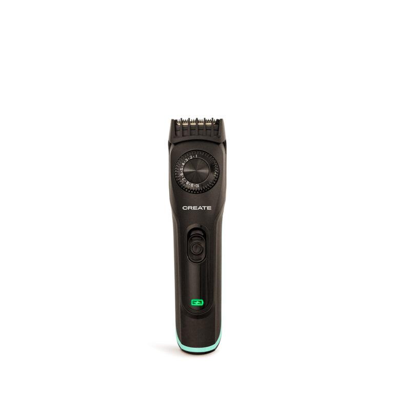 CREATE – Afeitadora eléctrica inalámbrica, 19 niveles de corte, 90 min autonomía, ligera, acero y titano – BARBER V800 PRO | Miravia