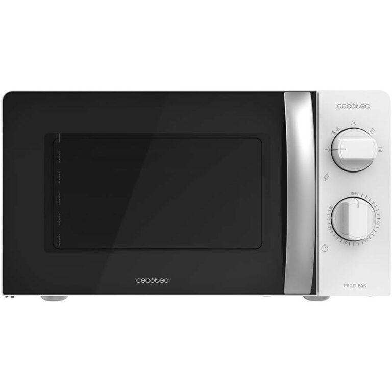 Microondas Cecotec Proclean 2010 – Mandos Giratorios Mecánicos – Tecnología 3dwave – Temporizador 30 Min – 6 Niveles de Potencia | Miravia