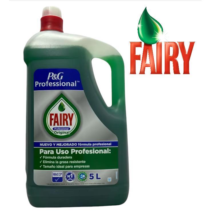 PROCTER & GAMBLE ESPAÑA FAIRY ORIGINAL LAVAVAJILLAS A MANO 5 LITROS DE ALTA CALIDAD | Miravia