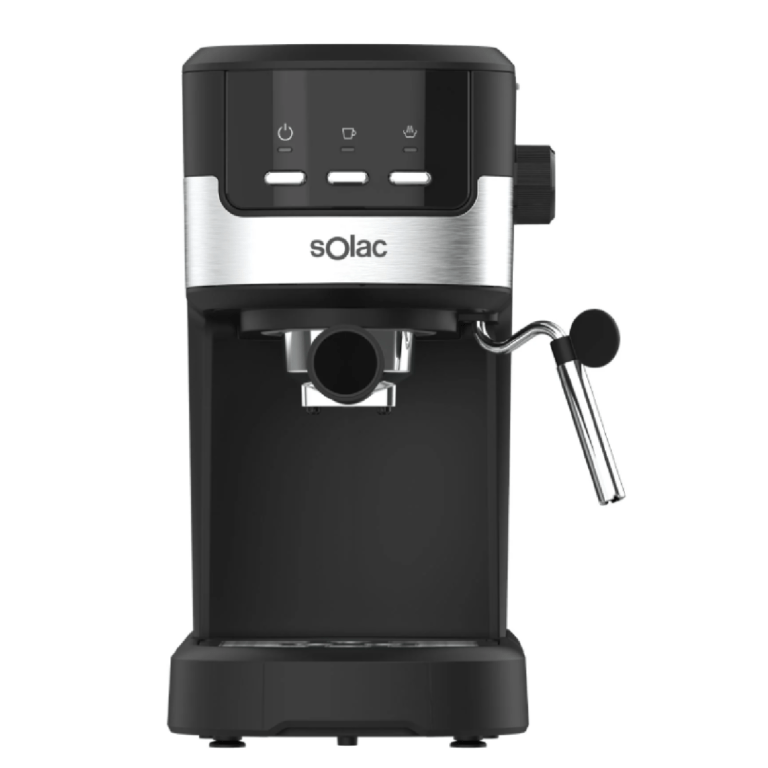 Solac – Cafetera Espresso Taste Slim Basic, Café Cremoso, Aroma Mejorado, Vaporizador Orientable | Miravia