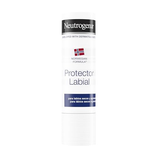 DESCUENTAZO 58% DESCUENTO Neutrogena Fórmula Noruega Protector Labial SPF 20 (1 x 4,8 g), bálsamo labial para labios secos y agrietados, protector solar labial contra los rayos UVA y UVB, bálsamo hidratante