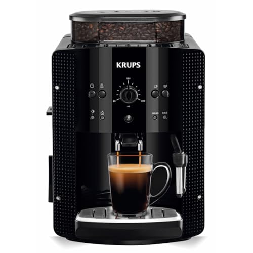 41% DESCUENTO Krups Roma EA810870 Cafetera superautomática, molinillo de café cónico de metal, con selección de cantidad e intensidad de café, Boquilla de vapor, 2 boquillas, incluye kit limpieza