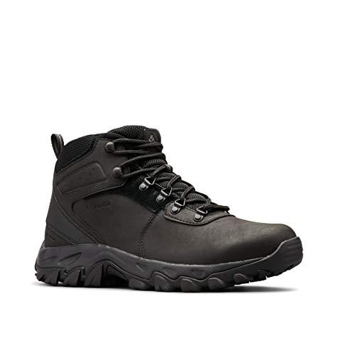 27% DESCUENTO Columbia NEWTON RIDGE PLUS II WATERPROOF, Botas Montaña de Senderismo y Trekking Hombre, Black, Black, 43 EU
