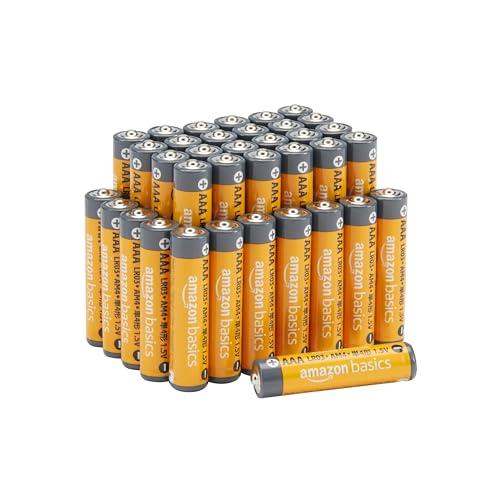 Amazon Basics Pilas Alcalina AAA de 1,5 voltios, gama Performance, Paquete de 36 (el aspecto puede variar)