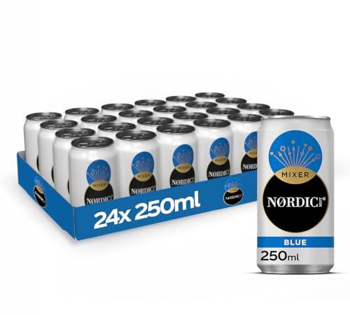 BUENA OFERTA 31% DESCUENTO Nordic Mist Mixer Blue Tónica, Lata 250 ml, Pack de 24