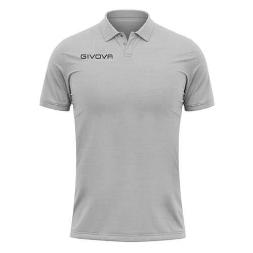 72% DESCUENTO Givova, polo summer, gris melange claro, 3XL