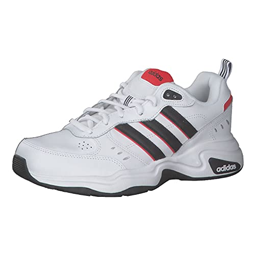 40% DESCUENTO adidas Strutter, Zapatillas de Gimnasia Hombre, Cloud White Core Black Active Red, 42 EU
