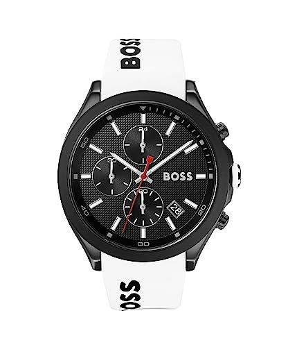 BOSS Reloj Analógico para Hombre de Cuarzo con Correa en Silicona 1513718