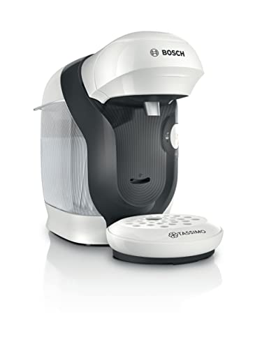 65% DESCUENTO Bosch Máquina multibebida TASSIMO STYLE, hasta 70 bebidas, OneTouch, servicio individual, tamaño compacto, INTELLIBREW, blanco, TAS1104