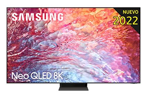 Samsung TV Neo QLED8K 2022 75QN700B SmartTV de 75″con Resolución8K,Quantum Matrix Technology Pro,Procesador Neural8K Lite con Inteligencia Artificial,Quantum HDR2000,60W Dolby Atmos y Alexa Integrada