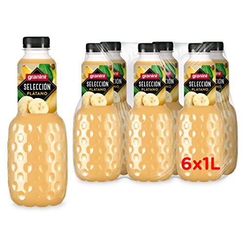 DESCUENTAZO 40% DESCUENTO Granini Néctar de plátano a partir de zumo de plátano con edulcorante Pack 6 x 1L Selección