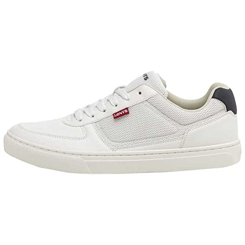 42% DESCUENTO Levi’s Liam, Sneakers Hombre, Blanco (Regular White), 43 EU