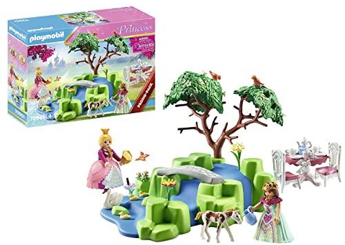 49% DESCUENTO PLAYMOBIL Princess 70961 Pack Promo Pícnic de Princesas con Potro, Princesa de Cuento con Familia de Cisnes, Juguete para niños a Partir de 4 años