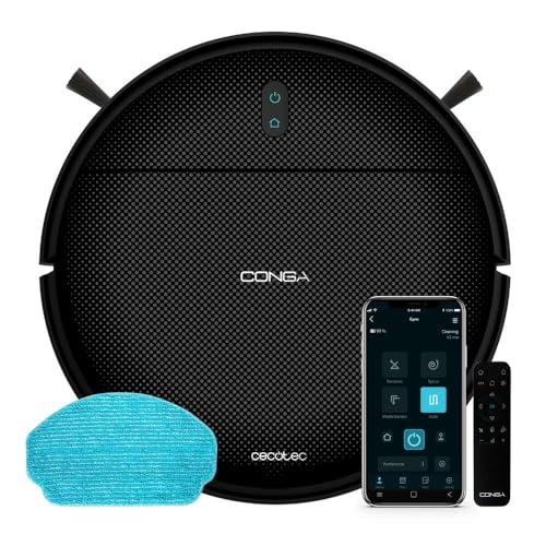 37% DESCUENTO Cecotec Robot Aspirador Conga 999 Origin Genesis. Tecnología Random, 1000 Pa, 2 Cepillos Laterales, Autonomía 120 Minutos, 5 Programas