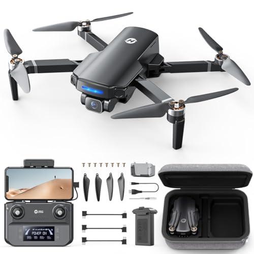 20% DESCUENTO Holy Stone HS360S GPS Drone con cámara 4K UHD para Adultos Principiantes, FPV RC Quadcopter Plegable con Rango de Control 3KM, Motor sin Escobillas, Follow Me, Smart Return Home, Transmisión 5G, 249g