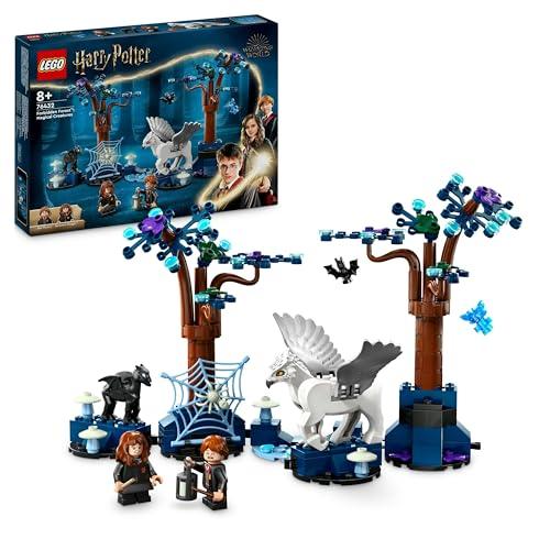 30% DESCUENTO LEGO Harry Potter Bosque Prohibido: Criaturas Mágicas y Animales de Fantasía de Juguete, Juego de Aventuras, Figuras de Buckbeak y un Thestral, Regalo para Niñas, Niños y Fans de 8 Años o Más 76432