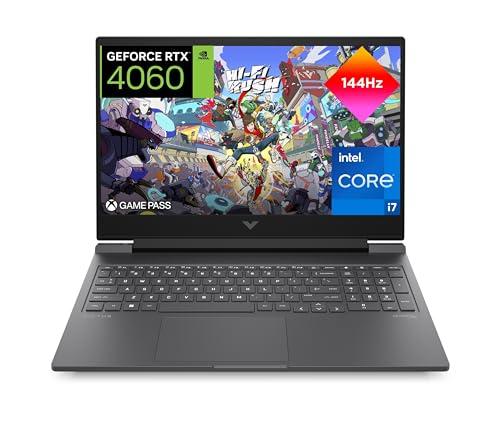 HP Victus 16 r1005ns Ordenador portátil Gaming de 16.1″ (Intel Core i7 14700HX, 16GB RAM, 1TB SSD, NVIDIA GeForce RTX 4060 Graphics, Sin Sistema Operativo) Negro Teclado QWERTY Español