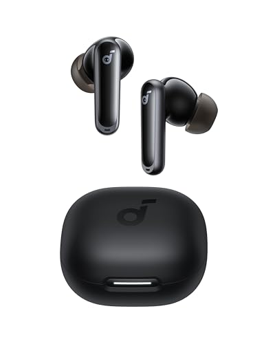 38% DESCUENTO Soundcore de Anker P40i Auriculares Inalámbricos Bluetooth con Cancelación de Ruido Adaptativa al Entorno, Graves Intensos, 60 Horas, Soporte para teléfono, IPX5, Carga Inalámbrica, Bluetooth 5.3