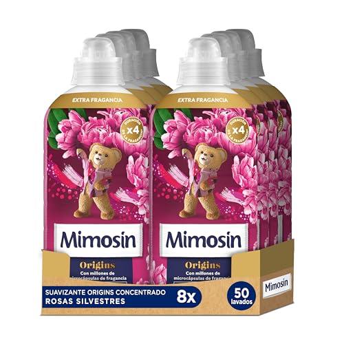 39% DESCUENTO Mimosín Origins Suavizante Concentrado Rosas Silvestres, 8 x 50 lavados