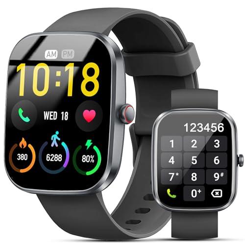 70% DESCUENTO Reloj Inteligente Hombre Mujer, 1.91″ Smartwatch con Whatsapp Notificación y Llamadas Bluetooth, IP68 Pulsera Actividad con 100+ Modos Deportivos, Pulsómetro, SpO2, Monitor de Sueño para iOS Android