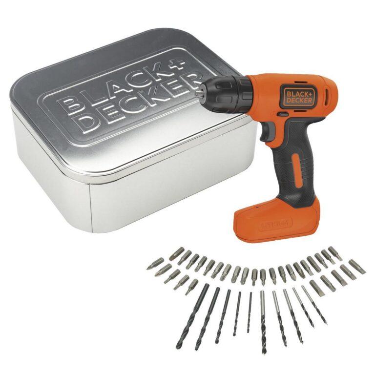 Black and Decker Taladro Atornillador Ultra-Compacto 7,2V 1,5Ah 12Nm, BDCD8-QW, portabrocas 10mm, velocidad 400 rpm. Incluye cargador micro-USB | Miravia