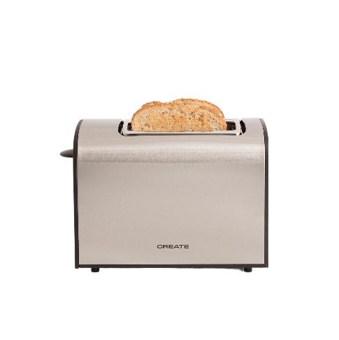 CREATE – Tostadora, 920W, 3 funciones, Acero inoxidable- SUPREME TOAST | Miravia