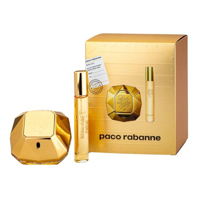 Paco Rabanne Lady Million Travel duo Eau de parfum 80 ml + Travel spray 20 ml | Miravia