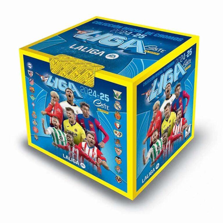 TERCERA EDICIÓN – Panini Pegatinas Para La Liga Este 2024-2025 – Colección Oficial de Cromos (Caja de 50 Sobres) | Miravia