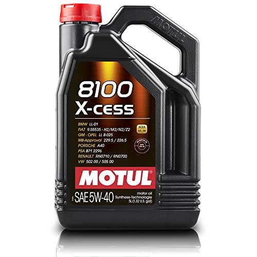 21% DESCUENTO MOTUL Aceite de Motor 8100 X Cess, 5W40 5 L