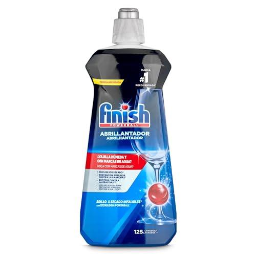 Finish Abrillantador Lavavajillas, vajilla seca, brillante y sin marcas 500ml 125 lavados