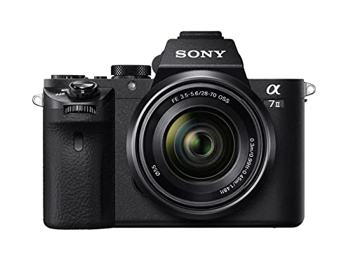DESCUENTAZO 60% DESCUENTO Sony Alpha 7M2K Kit Fotocamera Digitale Mirrorless con Obiettivo Intercambiabile SEL 28 70mm, Sensore CMOS Exmor Full Frame da 24.3 MP, Stabilizzazione Integrata, ILCE7M2B + SEL2870, Nero