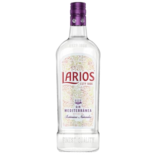 22% DESCUENTO Larios Dry Gin Ginebra Mediterránea, alc 37.5%, 700ml