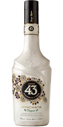 31% DESCUENTO Licor 43 y Horchata Valenciana Licor Fusión Vegano y apto para Celiacos Sin Gluten Botella 700 ml
