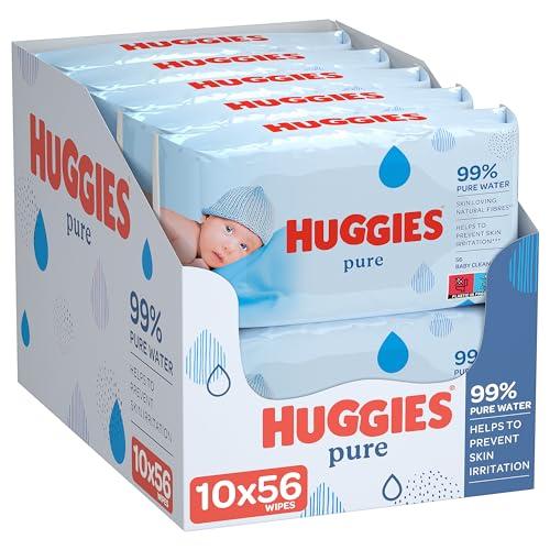 56% DESCUENTO Huggies, Toallitas para Bebé Pack de 10 x 56