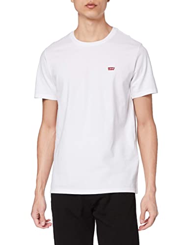 52% DESCUENTO Levi’s Ss Original Housemark Tee Camiseta, White, L Hombre