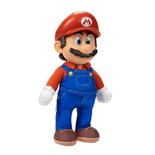 46% DESCUENTO Super Mario Nintendo Peluche Mario de 35 cm Totalmente Articulado – Mario Tiene Grandes Detalles Juguete para Niños 3 Años +